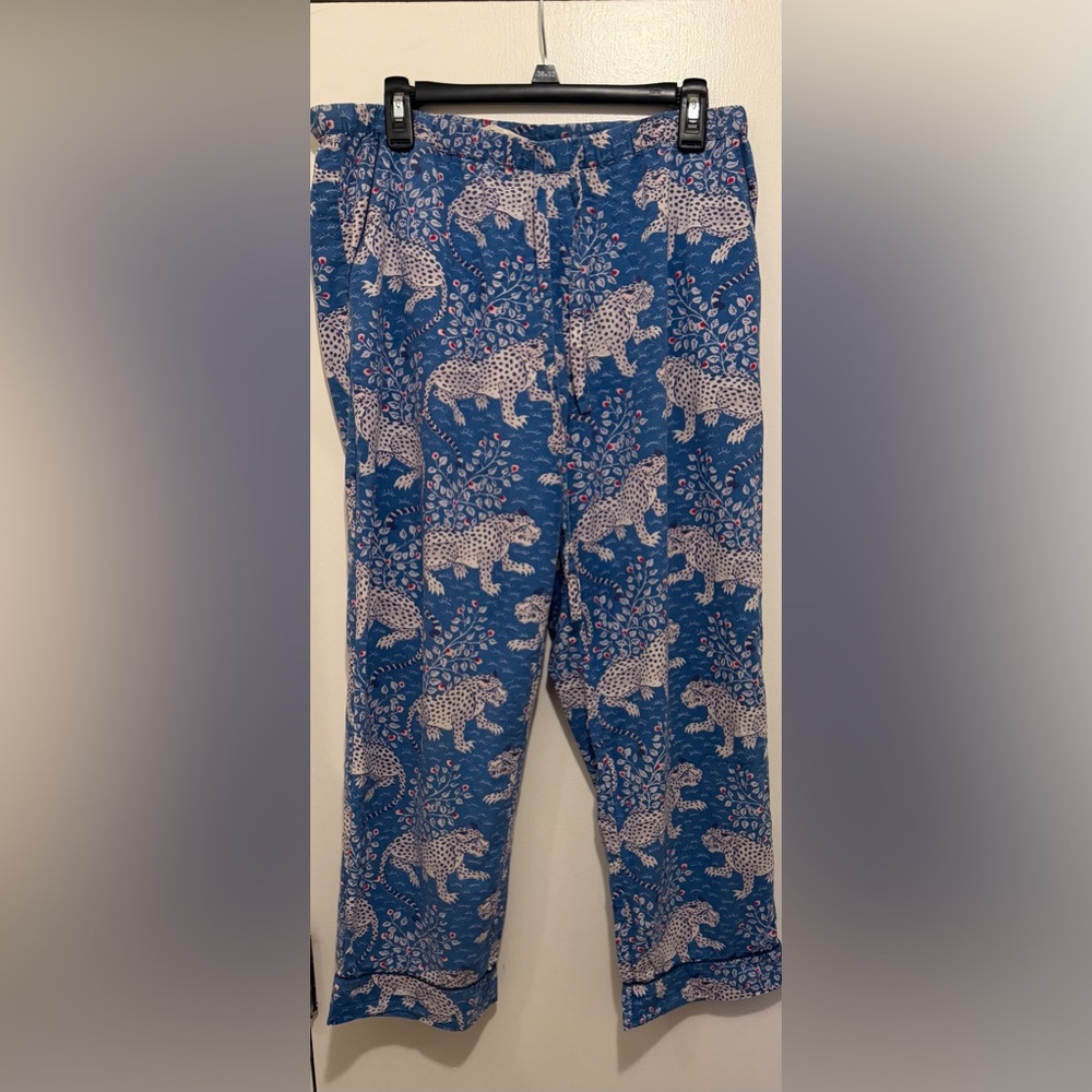Printfresh Pajama Set in Blue with Leopard Design - size medium - Picture 6 of 6